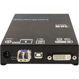 Black Box DKM FX Compact Transmitter, Fiber, DVI and USB at 2.5 Gbps
