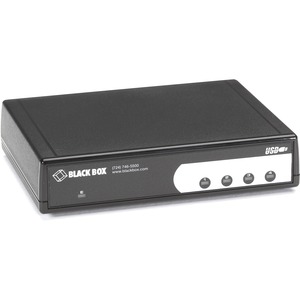 Black Box USB Hub-RS-232/RS-422/RS-485-4-Port - USB - PC - 4 x Number of Serial Ports Exte