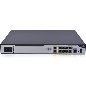 HPE MSR1003-8 AC Router - 10 Ports - 8 RJ-45 Port(s) - Management Port - 3 - 512 MB - Giga