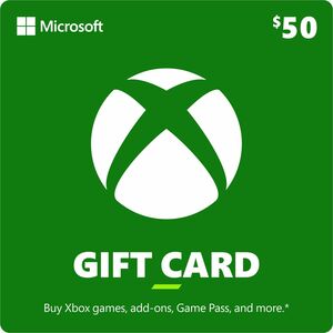 Microsoft GC-Xbox LIVE US ESD 50 USD Indirect US - 50$