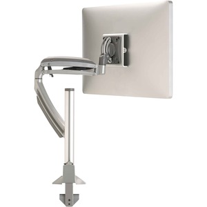 Chief Kontour Dynamic Single Monitor Arm Desk Mount - For Displays 10-38" - Silver