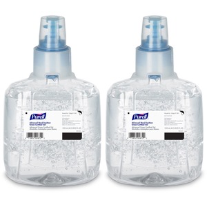 PURELL%C2%AE+Hand+Sanitizer+Gel+Refill+-+1.27+quart+-+Hands-free+Dispenser+-+Kill+Germs+-+Skin%2C+Hand+-+Clear+-+Fragrance-free%2C+Dye-free+-+2+%2F+Carton