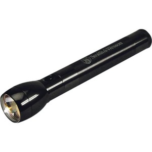 SKILCRAFT%C2%AE+Smith+%26+Wesson+Aluminum+AA+Cell+Flashlight+-+LED+-+Bulb+-+2+x+AA+-+Anodized+Aluminum+-+Black+-+1+Each