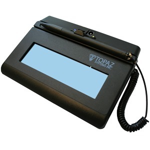 Topaz SigLite T-LBK460-BT2-R Signature Pad - LCD - 4.40" x 1.40" Active Area LCD