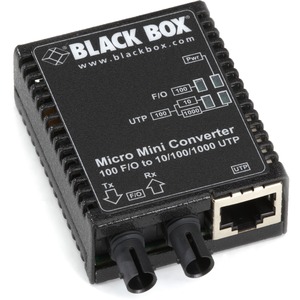 Black Box Micro Mini LMC401A Transcevier Media Converter