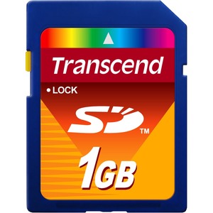 Transcend 1 GB SD - 17 MB/s Read - 13 MB/s Write
