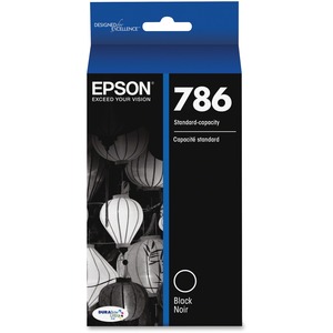 Epson DURABrite Ultra Ink T786 Original Ink Cartridge - Inkjet - Standard Yield - Black - 1 Each