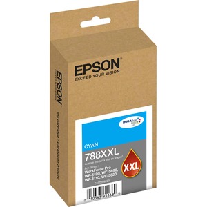 Epson DURABrite Ultra 788XXL Original Extra High Yield Inkjet Ink Cartridge - Cyan Pack - 4000 Pages