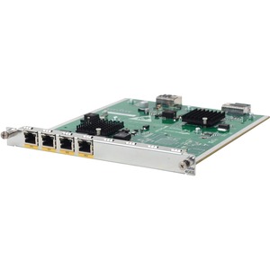 HPE MSR 4-Port Gig-T HMIM Module - For Data Networking - 4 x RJ-45 10/100/1000Base-T LAN1