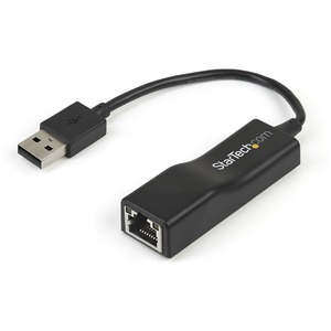 StarTech.com USB 2.0 to 10/100 Mbps Ethernet Network Adapter Dongle - Add a 10/100Mbps Ethernet port to your laptop or desktop computer through USB - USB 2.0 to 10/100 Mbps Ethernet Network Adapter Dongle - USB Network Adapter - USB 2.0 Fast Ethernet Adapter - USB NIC