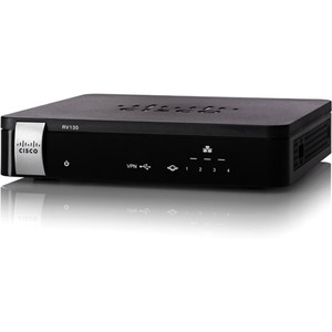 Cisco RV130 VPN Router - 5 Ports - 4 RJ-45 Port(s) - Gigabit Ethernet Lifetime Warranty