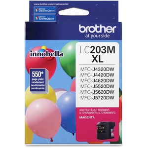 Brother Genuine Innobella LC203M High Yield Magenta Ink Cartridge