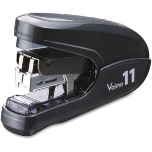 MAX+Vaimo+11+Compact+Stapler+-+Staples+Upto+35+Sheet+-+Holds+Upto+100+Staple+-+Staple+Size%3A+0.37%26quot%3B+-+1.13%26quot%3B+Throat+Depth+-+Black+-+Metal%2C+Plastic+-+1+%2F+Each