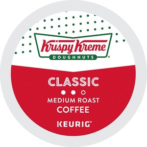 Krispy Kreme Doughnuts® K-Cup Classic Coffee - Compatible with Keurig Brewer - Medium - 24 / Box