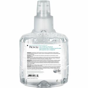 Provon+LTX-12+Refill+Clear+%26+Mild+Foam+Handwash+-+40.6+fl+oz+%281200+mL%29+-+Pump+Bottle+Dispenser+-+Kill+Germs+-+Skin%2C+Hand+-+Moisturizing+-+Clear+-+Rich+Lather%2C+Fragrance-free%2C+Dye-free+-+1+Each