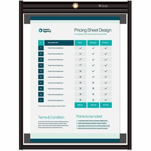 C-Line+Vinyl+File+Pocket+-+9%26quot%3B+x+12%26quot%3B+-+Clear+-+Eyelet%2C+Reinforced+Top%2C+Magnetic+Backing%2C+Reinforced+Edges+-+25+%2F+Carton