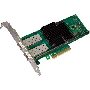 Intel Ethernet Converged Network Adapter X710-DA2 - PCI Express 3.0 x8 - 1.25 GB/s Data Transfer Rate - Intel X710-BM2 - 2 Port(s) - Optical Fiber - Low Profile Bracket Height - Bulk - 10GBase-LR, 10GBase-SR, 1000Base-SX - SFP+ - Plug-in Card
