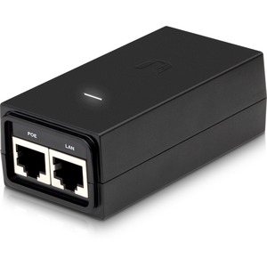 Ubiquiti POE-24-12W-G Power over Ethernet Injector - 120 V AC, 230 V AC Input - 24 V DC, 500 mA Output - 1 x 10/100/1000Base-T Input Port(s) - 1 x 10/100/1000Base-T Output Port(s) - Wall Mountable