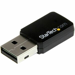 StarTech USB 2.0 AC600 Mini Dual Band Wireless-AC Network Adapter - 1T1R 802.11ac WiFi Adapter