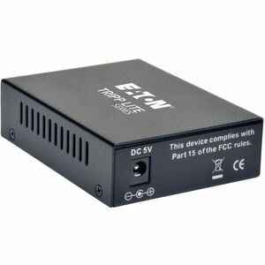 Tripp Lite by Eaton 10/100/1000 LC Multimode Fiber to Ethernet Media Converter 550M 850nm