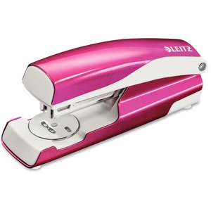 Leitz+NeXXt+Series+WOW+Desktop+Stapler+-+Staples+Upto+40+Sheet+-+Full+Strip+-+Staple+Size%3A+0.31%26quot%3B+-+Pink+-+Plastic%2C+Metal+-+1+Each