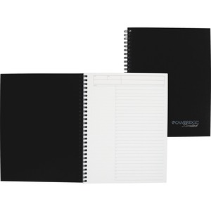 Mead Action Planner Business Notebook - Twin Wirebound - 9.50