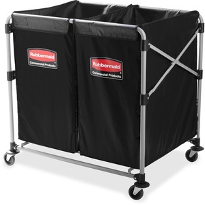 Rubbermaid Commercial Collapsible X-Cart - 220 lb Capacity - 35.7