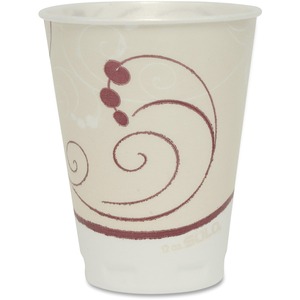 Solo Cup Thin-wall Foam Cups - 12 fl oz - 300 / Carton - White - Foam - Hot Drink, Cold Drink, Breakroom