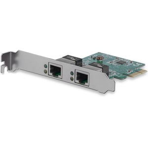 StarTech.com Dual Port Gigabit PCI Express Server Network Adapter Card - PCIe NIC - Add dual Gigabit Ethernet ports to a client, server or workstation through a PCI Express slot - Dual Port Gigabit PCI Express Server Network Card - PCIe Gigabit NIC - 2 Port 1 Gbps Dual Port Server Adapter Card - PCIe Dual NIC - Dual-Homed NIC