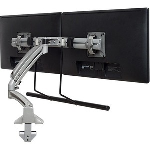 Chief KONTOUR K1D22HSXRH Desk Mount for Flat Panel Display - TAA Compliant - Silver