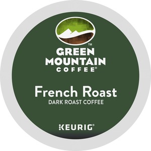 Green Mountain Coffee Roasters® K-Cup French Roast Coffee - Compatible with Keurig Brewer - Dark - 4 / Carton