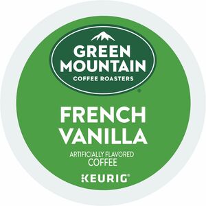 Green Mountain Coffee Roasters® K-Cup French Vanilla Coffee - Compatible with Keurig Brewer - Light - 4 / Carton