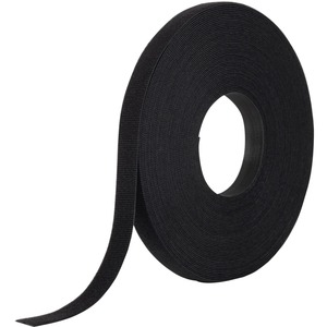 VELCRO%C2%AE+ONE-WRAP+Tie+Bulk+Roll+-+Tie+-+Black+-+1+%2F+Pack+Pack+-+75+ft+Length