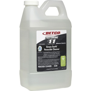 Betco+Green+Earth+Peroxide+Cleaner+-+FASTDRAW+11+-+For+Floor%2C+Shower%2C+Glass%2C+Tile%2C+Grout%2C+Bathroom+-+Concentrate+-+67.6+fl+oz+%282.1+quart%29+-+Citrus+ScentBottle+-+1+Each+-+Non-corrosive%2C+Deodorize+-+Clear
