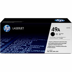 HP 49A (Q5949A) Original Laser Toner Cartridge - Single Pack - Black - 1 Each - 2500 Pages
