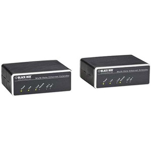 Black Box Ethernet Extender Kit - 2-Port - Network (RJ-45)