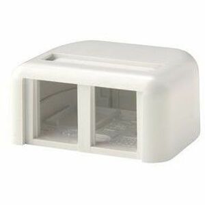 Ortronics TracJack Mounting Box for Module - Cloud White