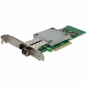 AddOn Intel E10G42BFSR Comparable 10Gbs Dual SFP+ Port 300m Network Interface Card with 2 10GBase-SR SFP+ Transceivers