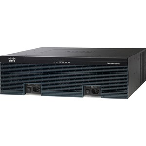 Cisco 3925 Router - 3 Ports - 13 - Gigabit Ethernet - 3U - Rack-mountable