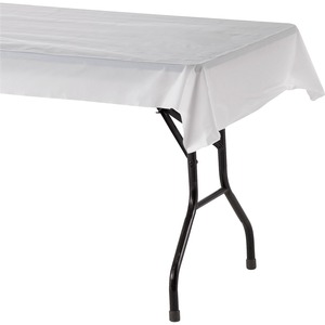 Genuine+Joe+Banquet-Size+Plastic+Tablecover+-+300+ft+Length+x+40%26quot%3B+Width+-+Plastic+-+White+-+6+%2F+Carton