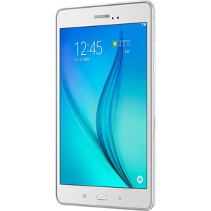Samsung Galaxy Tab A SM-T350 Tablet - 8" XGA - Cortex A53 Quad-core (4 Core) 1.20 GHz - 1.50 GB RAM - 16 GB Storage - Android 5.0 Lollipop - White