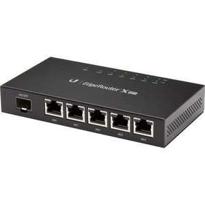 Ubiquiti Advanced Gigabit Ethernet Router - 5 Ports - 5 RJ-45 Port(s) - PoE Ports - 1 - Gigabit Ethernet - Desktop - 1 Year