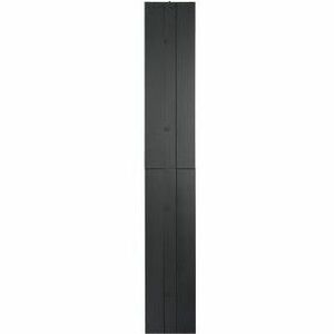Panduit End Panel for WMPV45E Managers, 45 RU, Black