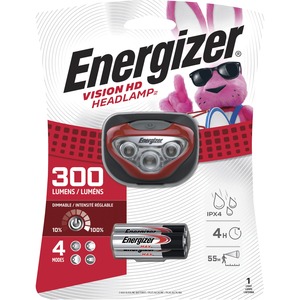 Energizer+Vision+HD+LED+Headlamp+-+LED+-+300+lm+Lumen+-+3+x+AAA+-+Red+-+1+%2F+Pack