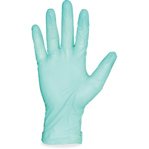 ProGuard Aloe Coated Vinyl General Purpose Gloves - X-Large Size - Unisex - Green - Powder-free, Disposable, Beaded Cuff, Ambidextrous, Durable, Comfortable - For Food Handling, Cleaning, Painting, Manufacturing, Assembling - 100 / Box - 4 mil Thickness