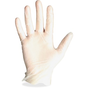 Protected Chef Vinyl General Purpose Gloves - Small Size - Unisex - Vinyl - Clear - Ambidextrous, Disposable, Powder-free, Comfortable - For Cleaning, Food Handling, General Purpose - 100 / Box