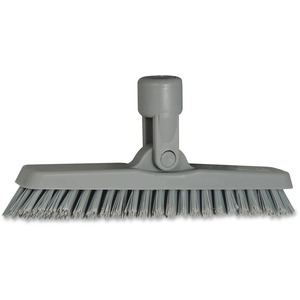 Unger+SmartColor+Swivel+Corner+Brush+-+8.60%26quot%3B+Polyethylene+Terephthalate+%28PET%29+Bristle+-+Gray+-+1+Each