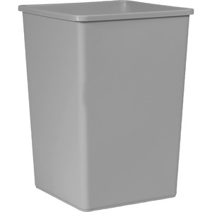 Rubbermaid+Commercial+Untouchable+35-gallon+Container+-+35+gal+Capacity+-+Square+-+Crack+Resistant%2C+Durable+-+27.6%26quot%3B+Height+x+19.5%26quot%3B+Width+-+Linear+Low-Density+Polyethylene+%28LLDPE%29+-+Gray+-+1+Each
