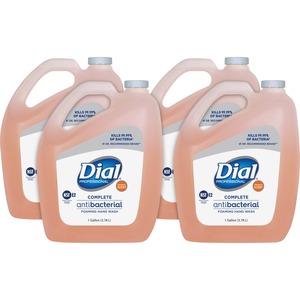 Dial+Complete+Antibacterial+Foaming+Hand+Wash+Refill+-+Original+ScentFor+-+1+gal+%283.8+L%29+-+Kill+Germs+-+Hand+-+Antibacterial+-+4+%2F+Carton