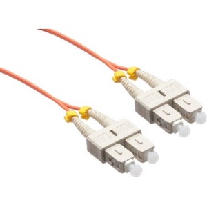 SC/SC Multimode Duplex OM2 50/125 Fiber Optic Cable 3m - TAA Compliant